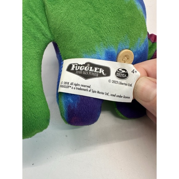 Fuggler Funny Ugly Monster 9" Sir Belch Laboratory Misfits Plush Tie Dye 2023 - Picture 6 of 7